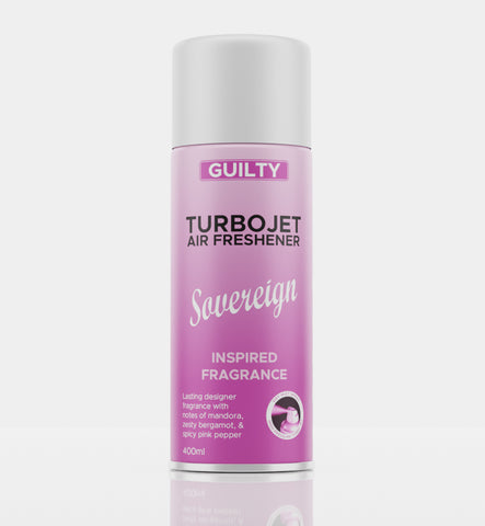 400ml PREMIUM Turbojet Air Sanitiser - GUILTY *NEW*